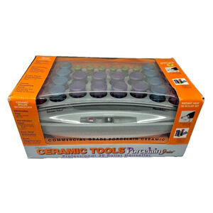 Jilbere De Paris Porcelain Ceramic Tools Series 30 Hot Rollers Curlers JBPHS-30N